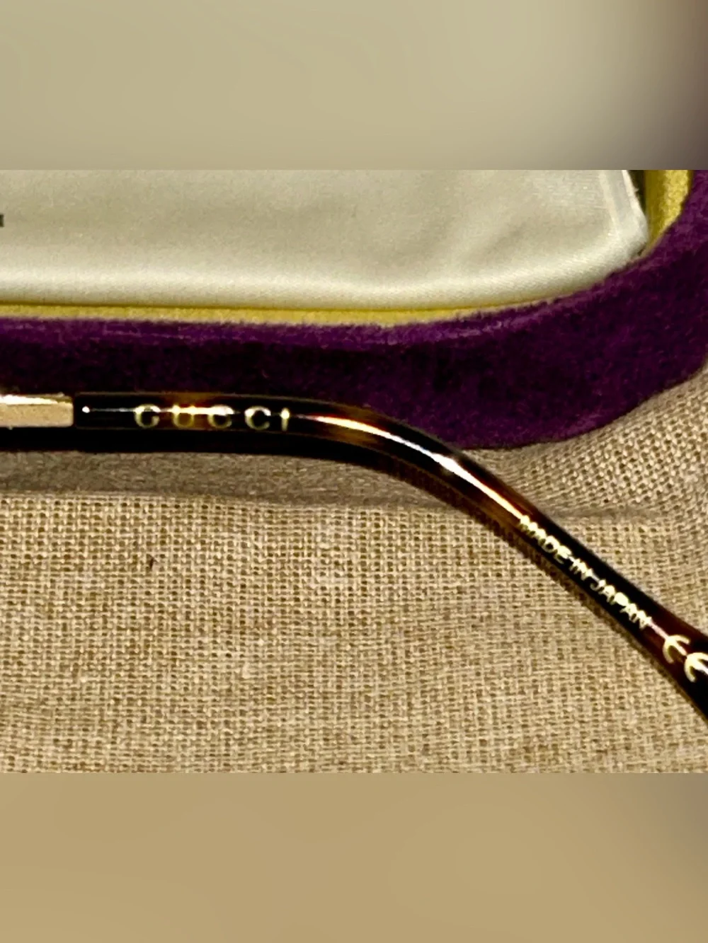GUCCI    NEW Acetate Horsebit Square Frame Sunglasses GG1021S Pink Tortoise
